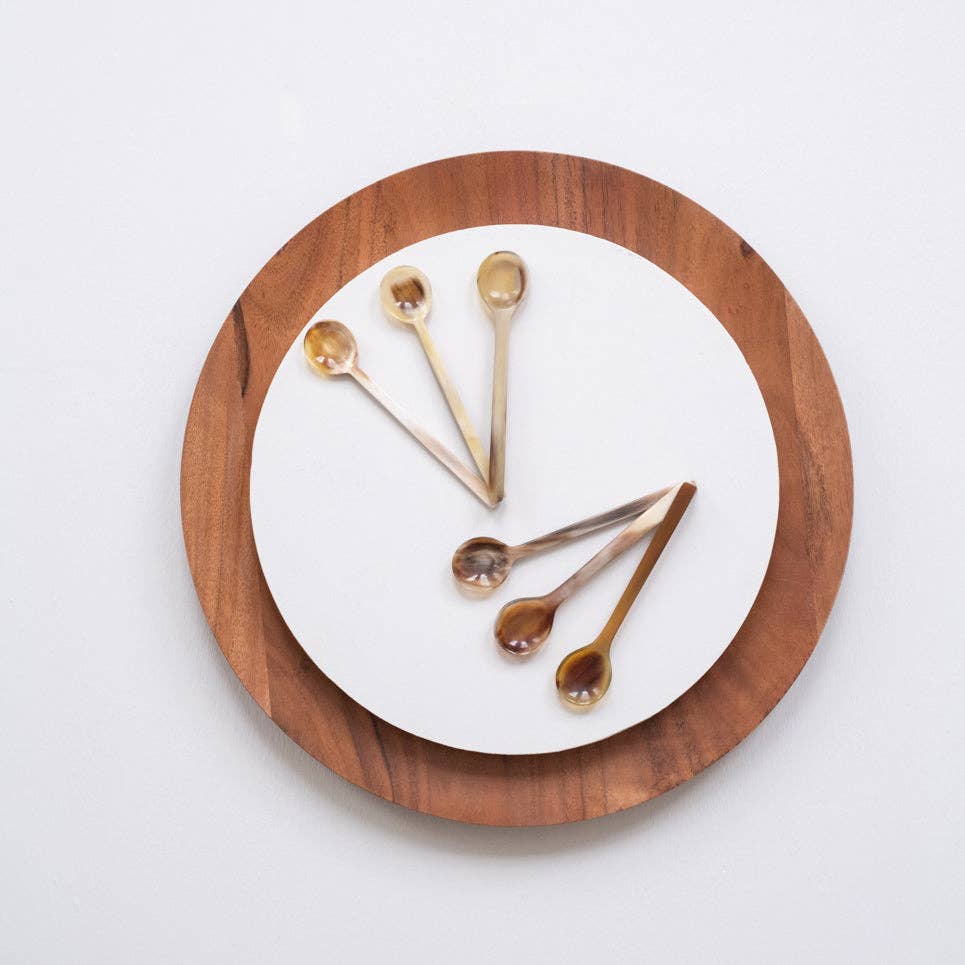 Horn Condiment Spoon