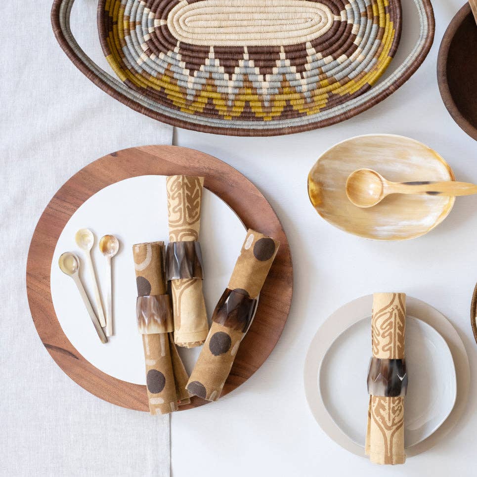 Horn Condiment Spoon