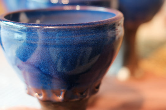 Gardiner Blue Goblet
