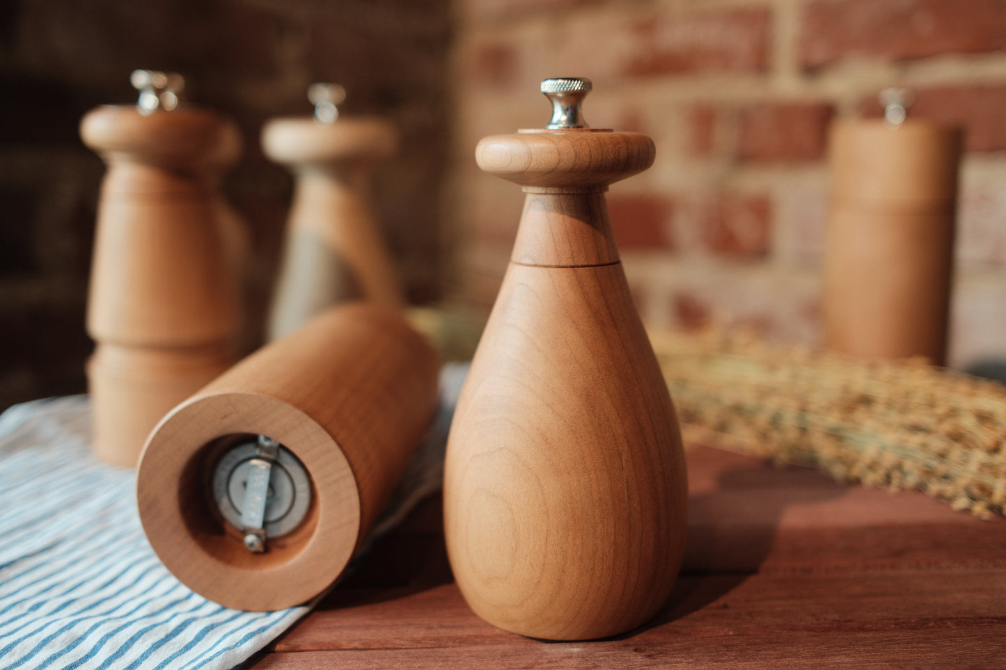 Turned Pepper Grinder