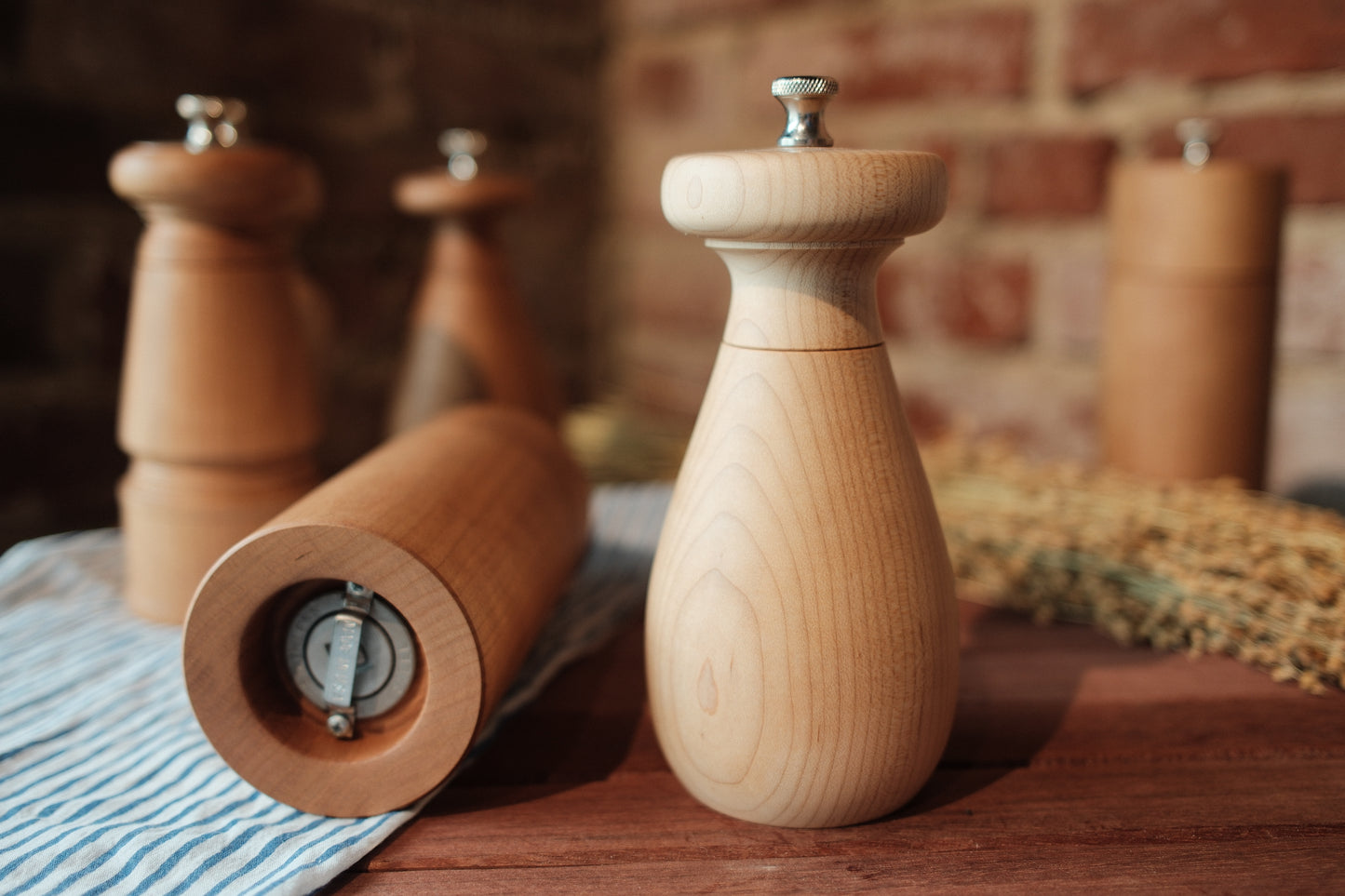 Turned Pepper Grinder