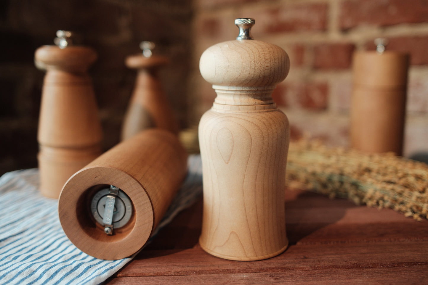 Turned Pepper Grinder