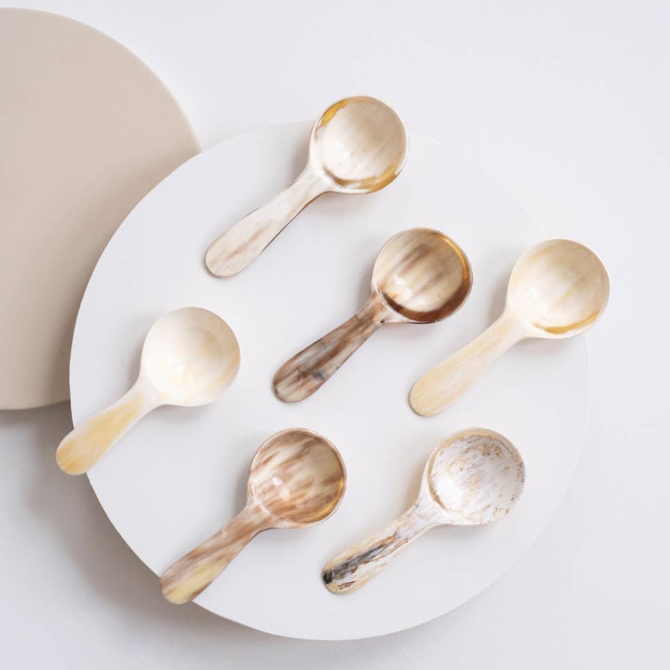 Horn Coffee Scoop