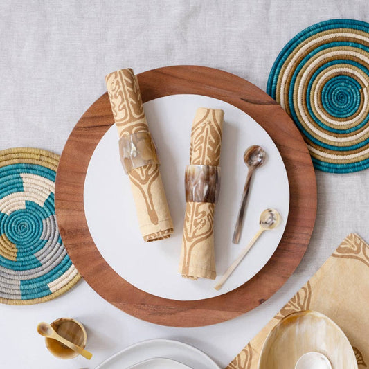 Horn Condiment Spoon